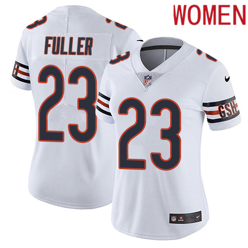 2019 Women Chicago Bears #23 Fuller white Nike Vapor Untouchable Limited NFL Jersey->women nfl jersey->Women Jersey